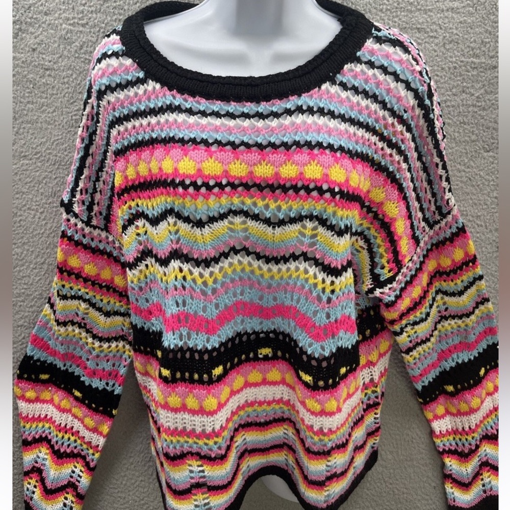 Colorful Knit Sweater - Picture 8 of 12